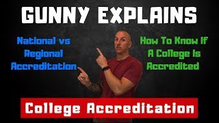 College Accreditation Explained  College Terminology [upl. by Eyram]