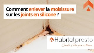 Comment enlever la moisissure sur les joints en silicone  comment nettoyer joint silicone [upl. by Ehsrop415]