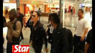 Black Eyed Peas arrives in Kuala Lumpur [upl. by Vasileior]