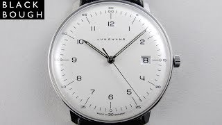 Junghans Max Bill 041446100 steel wristwatch [upl. by Adnoma]