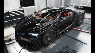 BUGATTI Chiron Super Sport – Producing 1618 PS on the Dynamometer [upl. by Elocen]