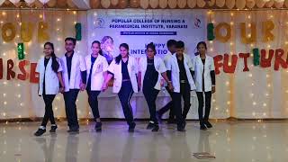 Medical Dance by BSc Nursing I Year on International Nurses day 2023 [upl. by Bahe8]