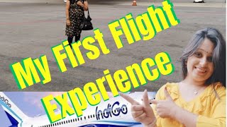 My First Flight experience indigo flight Chennaiairport [upl. by Azilem]