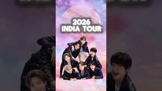 BTS will come india in 2026🎉 bts btsarmy [upl. by Nahte]