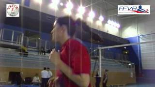 Volley Ball Feminin Team Toulon Live Palais Sports Training Post Match Plessis Robinson Live 2012 [upl. by Nedla]