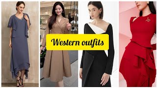 Western outfits ideas beautiful midi dresses most trendy Western outfitsstyleinsp outfit [upl. by Eelaras354]