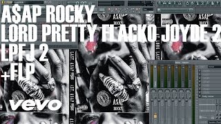 AAP Rocky  Lord Pretty Flacko Jodye 2 LPFJ2 FL Studio Remake Tutorial  FLP [upl. by Oine]