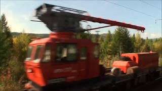 TransSiberian Railway Part 45 Ksenyevka  Mogocha [upl. by Yelnik]