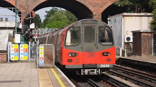 London Transport Part 7  Trains at Finchley Central Part 2 [upl. by Airotkiv]