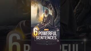 Powerful Sentences  Transform Your Life shorts motivation [upl. by Hamo]