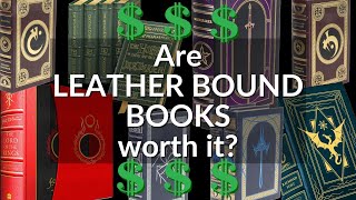 100 for a BOOK  Are Leatherbounds Worth Their Price [upl. by Naillij]