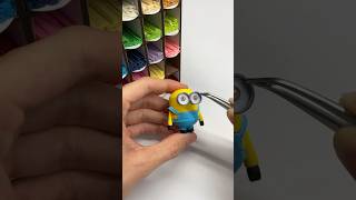 Minion from Paper Quilling💛💙 minion quilling fanart [upl. by Ddat387]