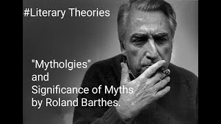 Mythologies and Significance of myths by Roland Barthes part 1 urduhind [upl. by Enyalb430]