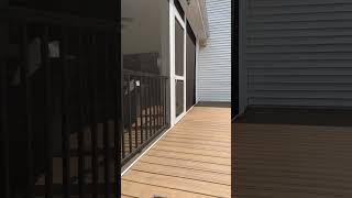 900 sqft deck with A frame screen porch [upl. by Emad]