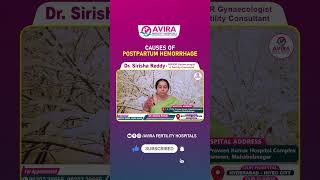 Post Partum Hemorrhage  Causes Of PPH  Avira Fertility Hospitals  shorts ytshorts pph [upl. by Ferino]