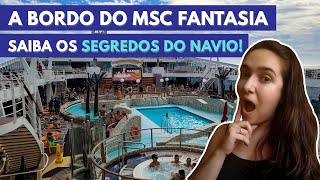 COMO É UM NAVIO DE CRUZEIRO POR DENTRO  Conheça o MSC Fantasia em um Tour Completo pelo Navio [upl. by Anitneuq]