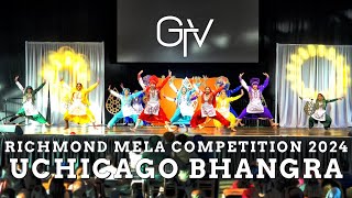 UChicago Bhangra at Richmond Mela Comp 2024 [upl. by Cadel]