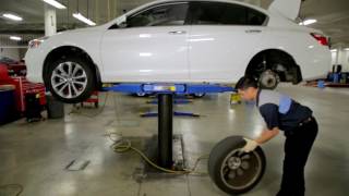 How to Rotate Car Tires by Keyes Honda [upl. by Oriole]