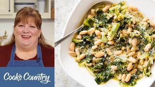 How to Make Beans and Greens Scarole e Fagioli [upl. by Sana]