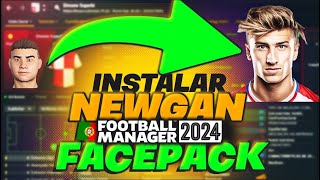 COMO INSTALAR NOVAS CARAS PARA NEWGENSREGENS NO FM24 e NewGan Manager tutorial [upl. by Peedus]