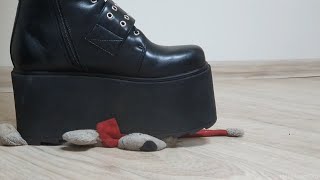 Plushie Stomped Flat with Platform Boots Preview [upl. by Irma]