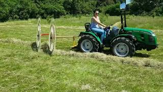 BSG Hay Rake  Tedder Implement [upl. by Cooperman]