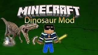 MINECRAFT MOD SHOWCASE Dinosaur Mod  PaleoCraft 164 17 [upl. by Heinrick271]