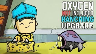 Hatching and Keeping Pets  Oxygen Not Included Gameplay  Ranching Upgrade  Livestream [upl. by Adnanref]