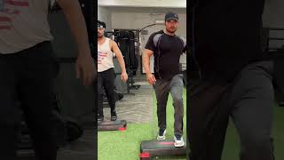 stepper cardio  fat loss  aerobic  workout hard gym motivation [upl. by Olegnad]