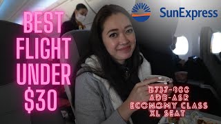 SunExpress Airlines Boeing 737800  Amazing Economy Class Flight Experience 2021  Explore Ephesus [upl. by Ajile]