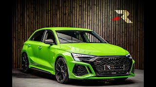 Audi RS3 25 TFSI Carbon Black Sportback S Tronic quattro Euro 6 ss 5dr [upl. by Hendrika548]