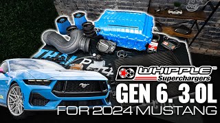 NEW Whipple Gen6 30L for 2024 Mustang GT  Unboxing and Overview [upl. by Sisxela643]