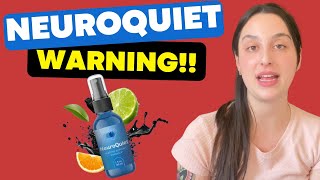 NEUROQUIET  ⚠️🛑WARNING🛑⚠️  Neuro Quiet Review  NeuroQuiet Reviews  Neuro Quiet Supplement [upl. by Ocirrej]