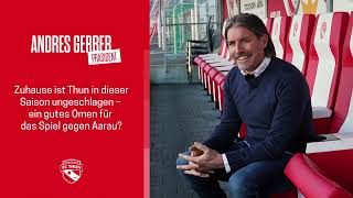 Interview mit Andres Gerber vor Aarau [upl. by Fanya]