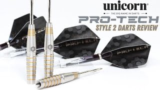 Unicorn Darts PRO TECH STYLE 2 Darts Review [upl. by Rodl]