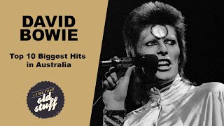 David Bowie  Top 10 Biggest Hits [upl. by Tullius]