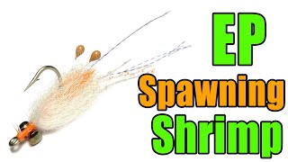 EP Spawning Shrimp Fly Tying  Enrico Puglisi Fly Pattern [upl. by Ahseirej]