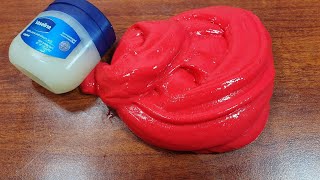 NO BORAX VASELINE SLIME How to make Super Stretchy No Borax Slime with Vaseline at home ASMR [upl. by Ibor236]