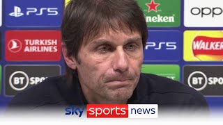 Antonio Conte Now is not the time to talk about future with Tottenham [upl. by Nette]