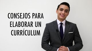 Consejos para elaborar un currículum  Humberto Gutiérrez [upl. by Solracnauj]