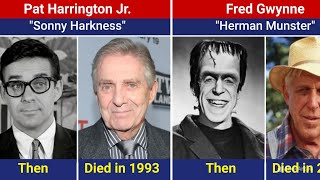 The Munsters 19641966 Cast THEN and NOW [upl. by Yrocal]