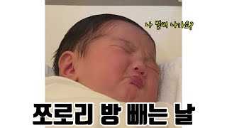 출산 브이로그 EP1 쪼로리 태어나는 날 feat 앙즈로 여성병원 제왕절개 [upl. by Atinet]