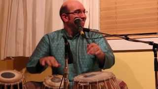 Benarsi Tabla Solo in Teentaal excerpts  Shawn Mativetsky [upl. by Nesyaj]