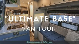 Sprinter 170quot Van Conversion With Full Bathroom TOUR [upl. by Adiesirb]