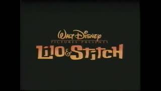 Lilo amp Stitch 2002 Trailer Version 1 Histeria VHS Capture [upl. by Shute521]