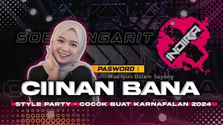 DJ CIINAN BANA DALEM DALEM SAYANG FYP TIK TOK FULL BASS BLAYER STYLE PARTY  COCOK BUAT KARNAFALAN [upl. by Airotcivairam333]