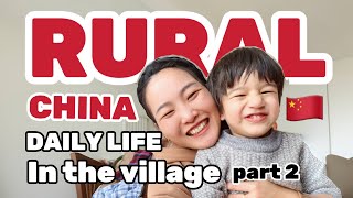 MY DAILY LIFE IN CHINESE VILLAGE PART2RURAL CHINA Popcorn in village [upl. by Yenruoc113]