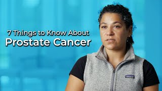 7 Things to Know About Prostate Cancer with Radiation Oncologist Florence Wright MD [upl. by Marlena]