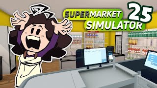 Its REALLY small and its WET  Supermarket Simulator 25 [upl. by Nirrak593]