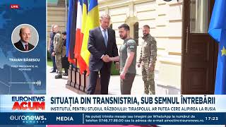 Traian Băsescu ”Nu Transnistria toată Moldova e amenințată de Armata lui Putin” [upl. by Garik193]